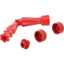 Installationsschlüssel-Satz | für WC-Sitz | 4-tlg.