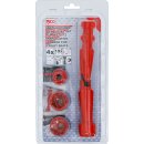 Installationsschlüssel-Satz | für WC-Sitz | 4-tlg.