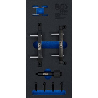 Werkstattwageneinlage 1/3: Motor-Einstellwerkzeug-Satz | für Jeep 3.0 V6 Diesel | 9-tlg.