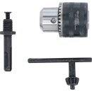 Zahnkranz-Bohrfutter | 13 mm | 4-tlg.