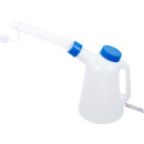 Füllkanne mit flexiblem Ausgussstutzen und Deckel | 1 l