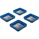 Magnet-Haftschalen-Satz | Silikon | faltbar | 115 x 115 x 50 mm | 4-tlg.