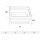 Magnet-Haftschalen-Satz | Silikon | faltbar | 115 x 115 x 50 mm | 4-tlg.