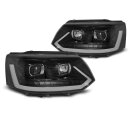 VW T5 LED Scheinwerfer "Tube Black" mit...