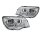VW T6.1 LED Scheinwerfer "Tube Light Chrome" mit Tagfahrlicht u. dyn. Blinker 2020- Set links + rechts