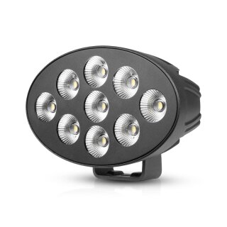 Arbeitsleuchte Pureux Black Raven 50 Oval – 15 cm / 50 W / breit