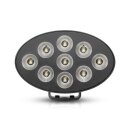 Arbeitsleuchte PURELUX Black Raven 50 Oval – 15 cm / 50 W / breit