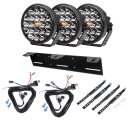 Purelux 770 DRL Zusatzleuchten Rund 130W – 18cm...