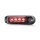 Markierungsleuchte PURELUX Spectre 4X Dark – 12/24 V / 1 W / 78 mm, rot