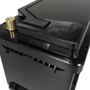 Idealakku Lithium Batterie LiFePO4 12V 100Ah MINI Smart BMS mit Bluetooth Wohnmobil Untersitzbatterie