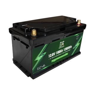 Idealakku Lithium Batterie LiFePO4 12V 100Ah Smart BMS mit Bluetooth Wohnmobil Untersitzbatterie