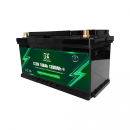 Idealakku Lithium Batterie LiFePO4 12V 100Ah Smart BMS mit Bluetooth Wohnmobil Untersitzbatterie mit Heizung