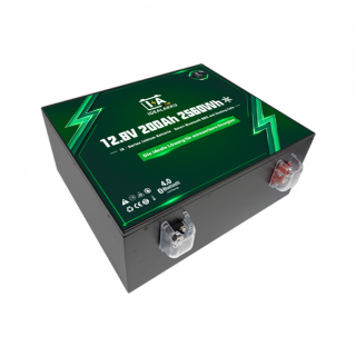 Idealakku Lithium Batterie LiFePO4 12V 200Ah Smart BMS mit Bluetooth Wohnmobil Untersitzbatterie mit Heizung