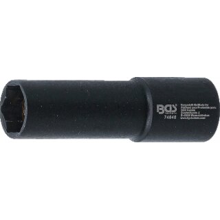 Federbein-Steckschlüssel-Einsatz | Antrieb Innenvierkant 10 mm (3/8") | 13 mm | für Tesla