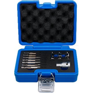 Schraubenausdreher-Satz | für defektes T-Profil (für Torx) T10 - T55 | 11-tlg.