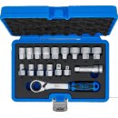 Durchsteck-Steckschlüssel-Satz | Gear Lock | SW 10 - 24 mm | 17-tlg.