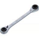 Doppel-Ratschen-Ringschlüssel | umschaltbar | 4-in-1...