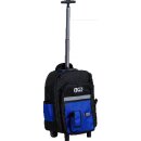 Werkzeugrucksack | mit Teleskopgriff, fahrbar | 66-tlg.