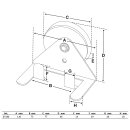 Magnetischer Halter | für Farbsprüh- und Lackierpistolen