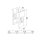 Magnet-Handschuh- und Taschentuch-Box Halter | 253 x 143 x 120 mm