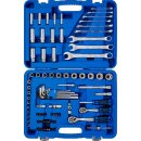 Steckschlüssel-Satz Sechskant | Antrieb 6,3 mm (1/4") / 10 mm (3/8") | 92-tlg.