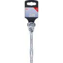 Umschaltknarre | Vollstahl | feinverzahnt | Abtrieb Außenvierkant 6,3 mm (1/4")