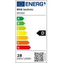Hybrid Duo-SMD-LED-Arbeits-Strahler | mit Stativ