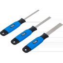 Flexibler Feilen-Satz | diamantbeschichtet | extra schmal | 3-tlg.