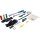 Radwechsel-Service-Satz | 12,5 mm (1/2") | 18-tlg.