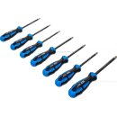 Schraubendreher-Satz | diamantbeschichtet | T-Profil (für Torx) T10 - T40 | 7-tlg.