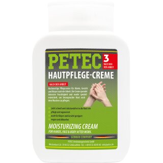 PETEC Hautpflege Creme 250ml