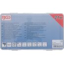 Druckluft-Stecknippel und Druckluft-Schnellkupplungs-Satz | Messing | 21-tlg.