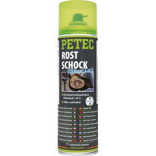 PETEC Rostschock Kälteschock Spray 500ml