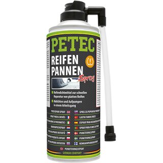 PETEC Reifenpannenspray 400ml