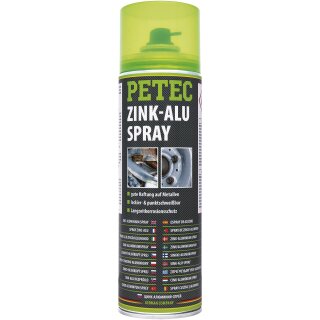 PETEC Zink-Alu-Spray Grundierung 500ml
