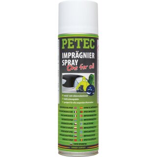PETEC Imprägnierspray 500ml für Dachzelte, Markisen uvm.