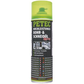 PETEC Hochleistungs Bohr- & Schneidöl Spray 500ml