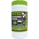 PETEC Reinigungstücher, Wipes-Box 120 Tücher