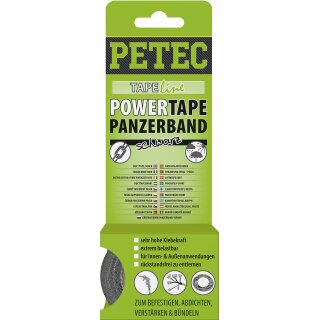 PETEC POWER Tape, Panzerband 50mm x 5m