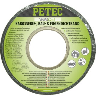 Karosserie-, Bau-& Fugendichtband 5,6 x 15 x 5-12mm