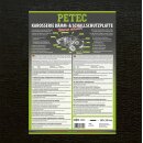 PETEC Dämm-& Schallschutzplatte 500 x 500 x 2 mm