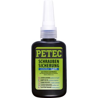 PETEC Schraubensicherung mittelfest blau 50g