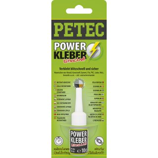 PETEC Power Kleber 10g SB-Karte