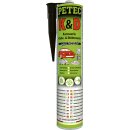PETEC K&D Karosserie Klebe-& Dichtmasse grau