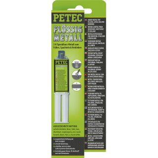 PETEC Flüssigmetall, 25ML, SB-KARTE