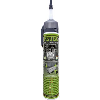 PETEC HochtemperaturSilikondichtung MATIC grau 200ml