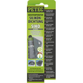 PETEC Hochtemperatur-Silikondichtung, SIKO grau 70ml