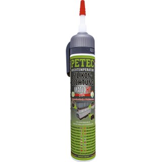PETEC Hochtemperatur-Silikondichtung, MATIC rot 200ml
