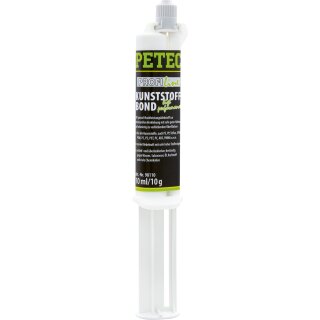 PETEC KunststoffBond high performance, Doppelspritze, 10ml (Mischungsverhältnis 10:1)
