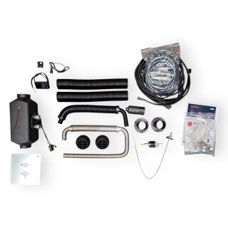 Warmduscher Kit Camper – 9L Warmwasserspeicher + CALOR CA2 Diesel Standheizung 2,5 kW